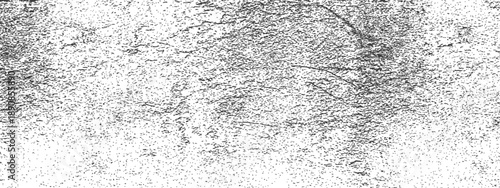 Distressed Grunge Black and White Overlay Texture Background Vector