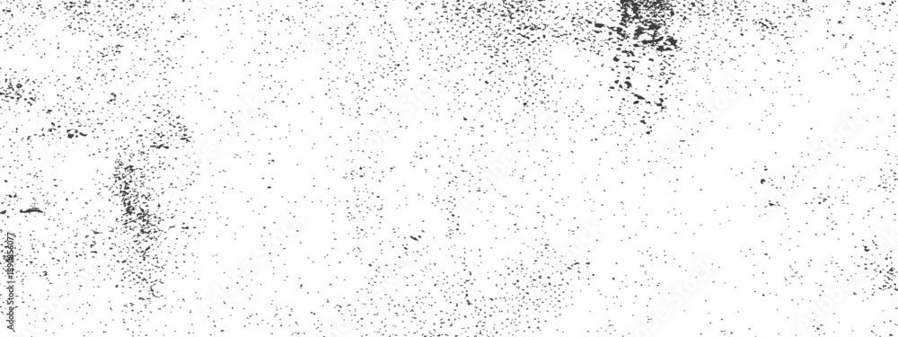 Obraz premium Distressed Grain Overlay Texture Vector Grunge Dust Dirt Splatter Effect Background Black and White