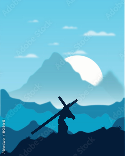 good friday poster vektor