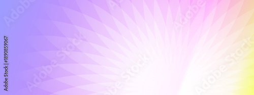 Elegant purple and pink abstract background with a repeating floral geometric pattern radiating from a light source