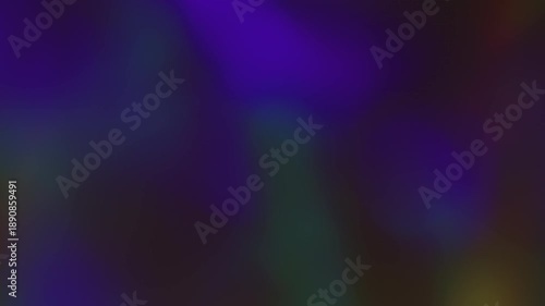 Wallpaper Mural Lens beam defocused. Holographic glow leak. Spectrum color twinkle on night background. Purple red green neon abstract flash texture. Torontodigital.ca