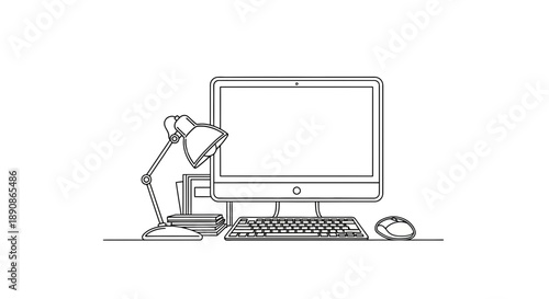 computer monitor and computer