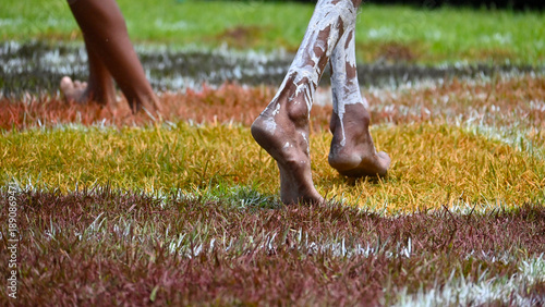 Photography Indigenous Australians male dancing