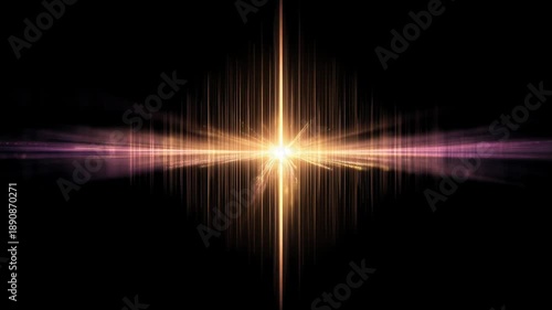 Close-up of camera lens aperture shift concept. Abstract visual representation of light dynamics and aperture adjustments in photography.