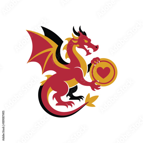 Party popper with hearts for valentines celebration, romantic party supplies, proposal night decor, engagement session invitation graphic, cheerful vector symbol