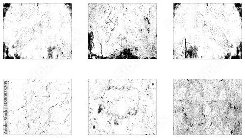 Surface dust and rough dirty wall background concept.  Distress illustration simply place over object to create grunge effect. 