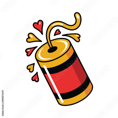 Heart with clenched fist symbol for equality valentines rally, love awareness event, empowerment workshop session, activist poster design, vector icon