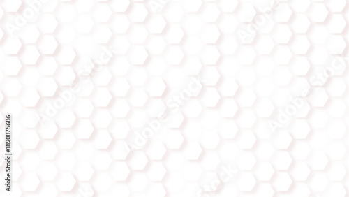 Black honeycomb on a white background. Isometric geometry. hexagon seamless pattern. hexagonal grid texture. honeycomb background. 