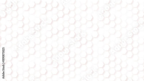 Hexagon Pattern. Simple hexagon pattern with bold cells. Hexagonal shapes. Seamless tileable vector illustration. 