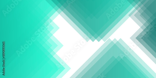 Vector Abstract teal-colored geometric shapes forming a modern, eye-catching composition. The interplay of transparency and form create a dynamic visual experience.