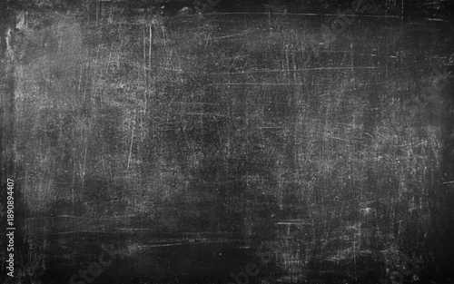 Realistic illustration detailed chalkboard texture background. Black color. Image for education concept .