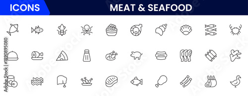 Graphic design web icons set in duotone outline stroke design. Pack pictograms with color palette, content, freelance, print, painting, brainstorm, portfolio, creative idea, tool. Vector illustration.