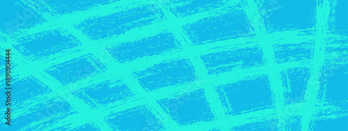 Careless rough brushstrokes with intersecting lines. Reflections of light on the water, movement and ripples in the pool. The uneven texture of the neon background, the shading with abrasions.