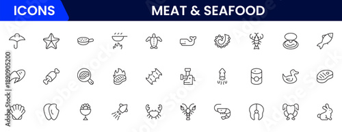 Graphic design web icons set in duotone outline stroke design. Pack pictograms with color palette, content, freelance, print, painting, brainstorm, portfolio, creative idea, tool. Vector illustration.