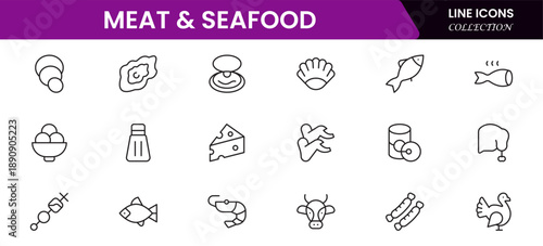Graphic design web icons set in duotone outline stroke design. Pack pictograms with color palette, content, freelance, print, painting, brainstorm, portfolio, creative idea, tool. Vector illustration.