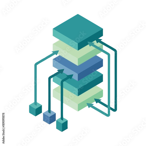 Data lakehouse pipeline stack, etl flows, storage layers, big data summit poster, integration workshop session, analytics engineering education graphic