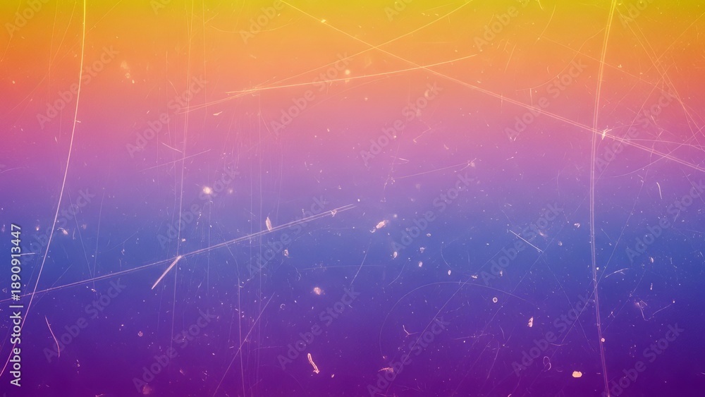 Fototapeta premium Vibrant Cosmic Landscape with Shooting Stars and Celestial Bodies in a Gradient Sky