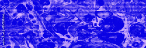 Canvas Print Purple and blue abstract surrealistic backdrop