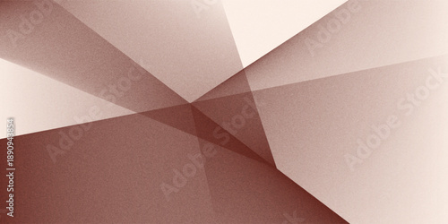 Pastel soft brown beige pink peach fuzz white abstract background. Geometric shape. Line stripe corner facet triangle. Color gradient. Noise grain. Premium. Design.