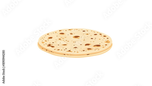 Deliciously prepared stack of artisanal golden flatbreads ready for your culinary adventures and creative food presentations