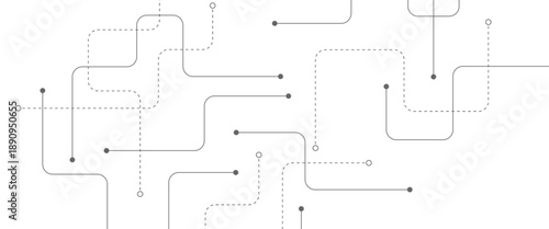 Abstract background with technology circuit board texture. Modern electronic motherboard texture. Creative idea for internet technology. Tech concept for header, web banner, website, presentation.