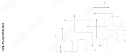 Abstract background with technology circuit board texture. Modern electronic motherboard texture. Creative idea for internet technology. Tech concept for header, web banner, website, presentation.