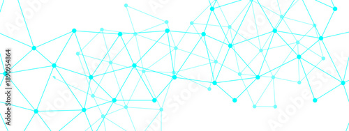 Vector Abstract illustration of a digital network with a bright glow, symbolizing technology, connections, and the digital era. Perfect for modern concepts.