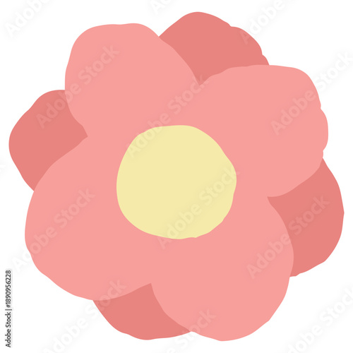 幼稚園・保育園向け やさしい挿絵イラストカットシリーズ｜お花 / Flower Illustration