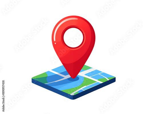 Flat Style Map and Location Pin Icon Isolated Free Download Flat Style Map and Location Pin Icon Isolated - GFXLoad