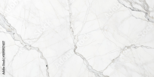 Clean white marble texture background with fine natural veining and luxury surface