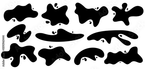 Organic frame formed by splash milk and water splatters, glossy puddle paint shape, splash curves with creamy milk texture and calm water puddle feel.