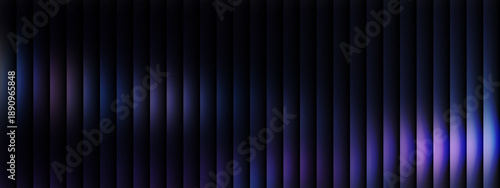 Vertical purple and blue light streaks on dark background