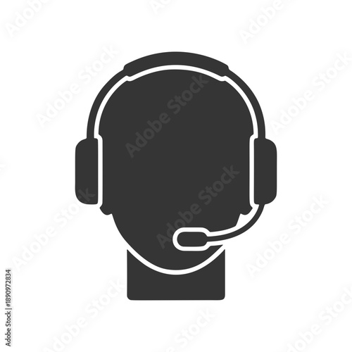 オペレーターのシルエットアイコン