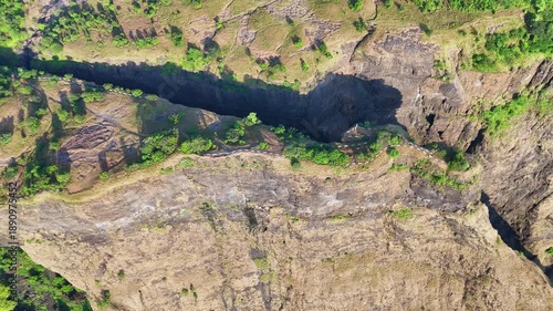 Sandhan Valley Drone Aerial Cinematic Shots Asia’s Second Largest Valley Valley Of Shadows Maharashtra India Travel Nature Landscape Adventure Tourism