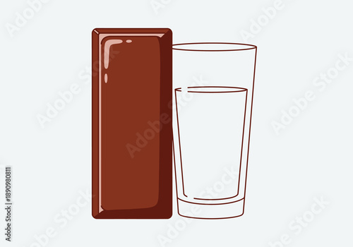 A smartphone and a glass of water are placed side by side on a clean table