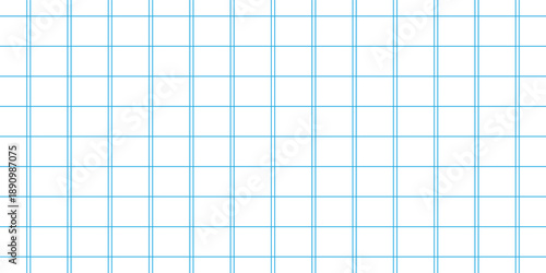 Blue grid pattern with clean, precise lines. Perfect for graph paper, design layouts, educational projects, and digital artwork. Ideal for backgrounds, templates, planning, and illustrations.