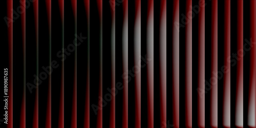 Vibrant red vertical stripes background: perfect for web design and decor