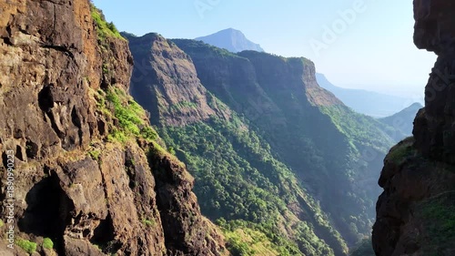 Sandhan Valley Drone Aerial Cinematic Shots Asia’s Second Largest Valley Valley Of Shadows Maharashtra India Travel Nature Landscape Adventure Tourism