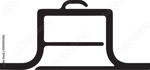 Briefcase icon simple icon. Vector ICON all icon Viktor. 