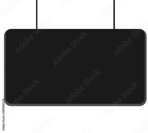 black board mockup