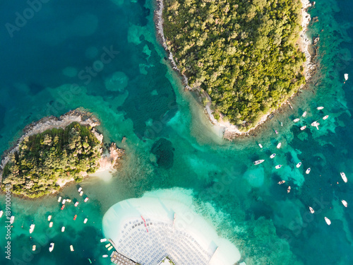 Ksamil Albanien Dronen Shoot