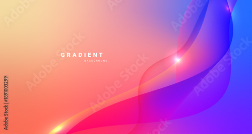 Gradient background with flowing layered color waves.