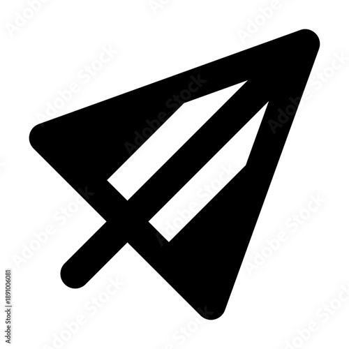 Send Filled Icon style perfect for User Interface, Website, and Apps