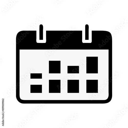 Calendar with marked dates