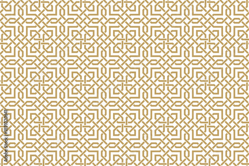 Seamless geometric pattern in authentic arabian style.