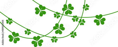 St Patrick's Day Hanging Shamrock