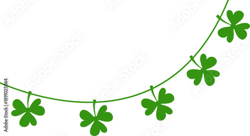 St Patrick's Day Hanging Shamrock
