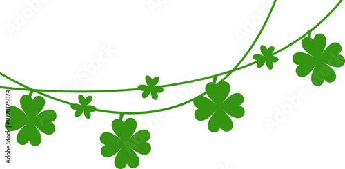 St Patrick's Day Hanging Shamrock