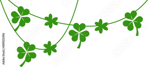 St Patrick's Day Hanging Shamrock