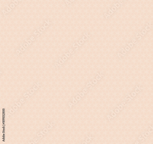 Abstract watercolor geometrical background, retro style seamless pattern in beige tones